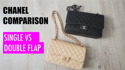 chanel medium flap in paris|Chanel single flap vs double.